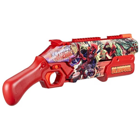 NEW Nerf Rival Marvel Deadpool Pump Action Shotgun Blaster + 16 Rounds *Retired - Picture 2 of 7